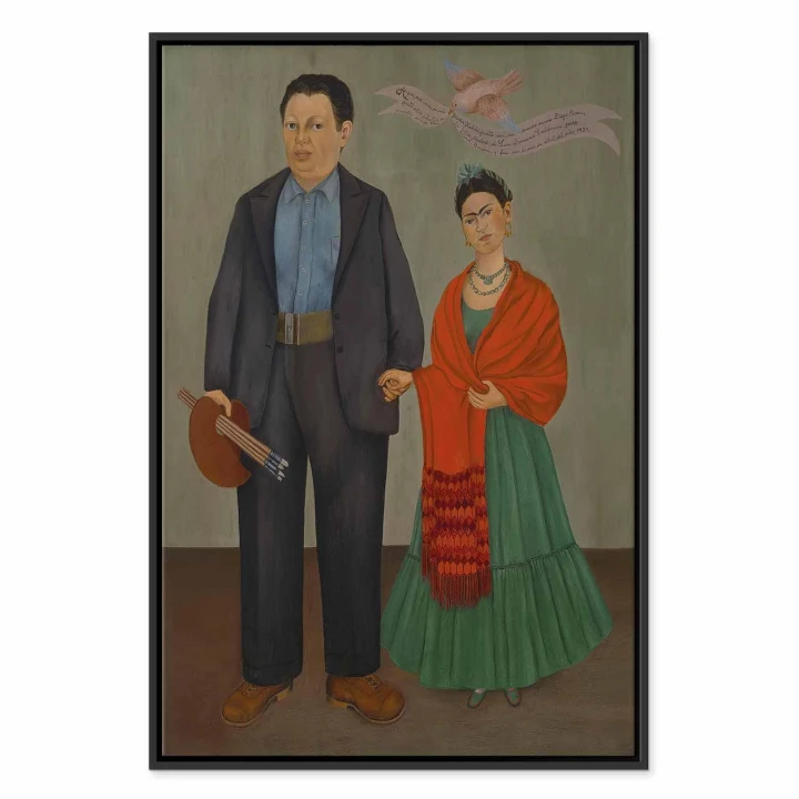 Obraz - Frida Kahlo – Frida i Diego Rivera