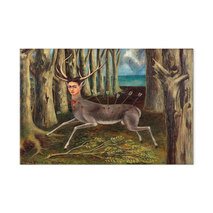 Obraz - Frida Kahlo – Ranny jeleń