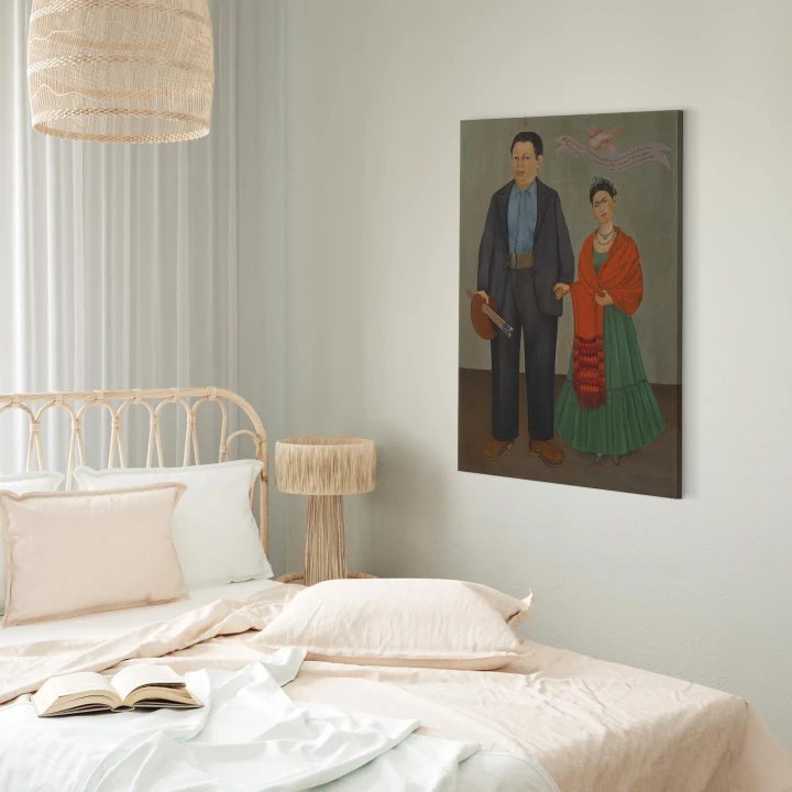 Obraz - Frida Kahlo – Frida i Diego Rivera