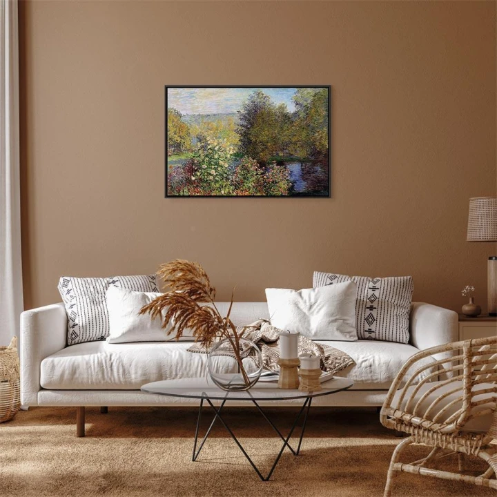 Obraz - Claude Monet – Fragment ogrodu w Montgeron
