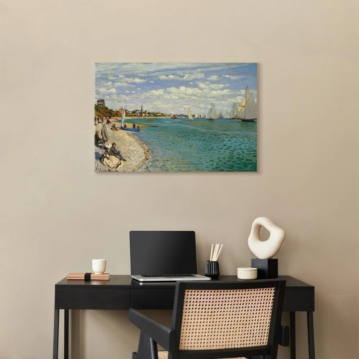 Obraz - Claude Monet – Regaty w Sainte-Adresse