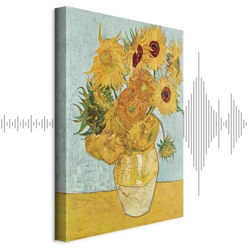 Obraz - Vincent van Gogh – Martwa natura: wazon z dwunastoma słonecznikami