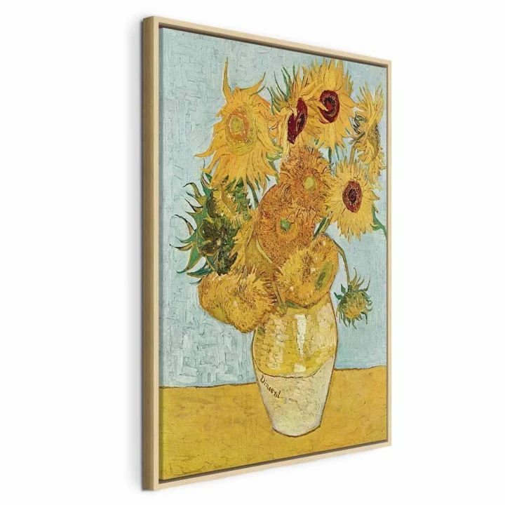 Obraz - Vincent van Gogh – Martwa natura: wazon z dwunastoma słonecznikami