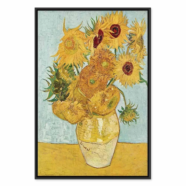 Obraz - Vincent van Gogh – Martwa natura: wazon z dwunastoma słonecznikami