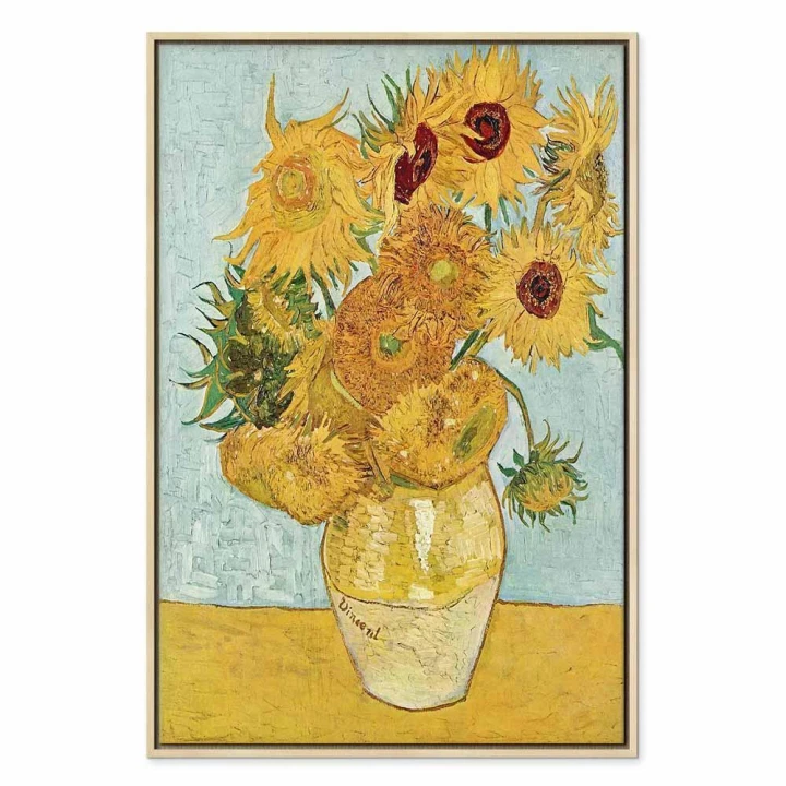 Obraz - Vincent van Gogh – Martwa natura: wazon z dwunastoma słonecznikami