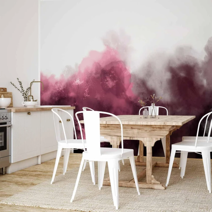 Fototapeta - Akwarelowa wariacja - czerwony