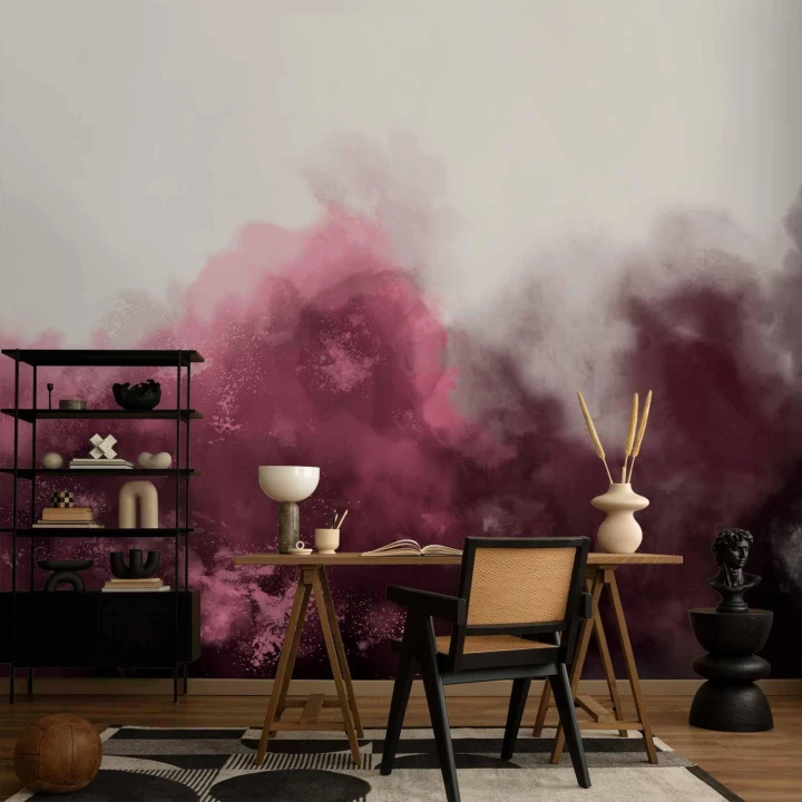 Fototapeta - Akwarelowa wariacja - czerwony