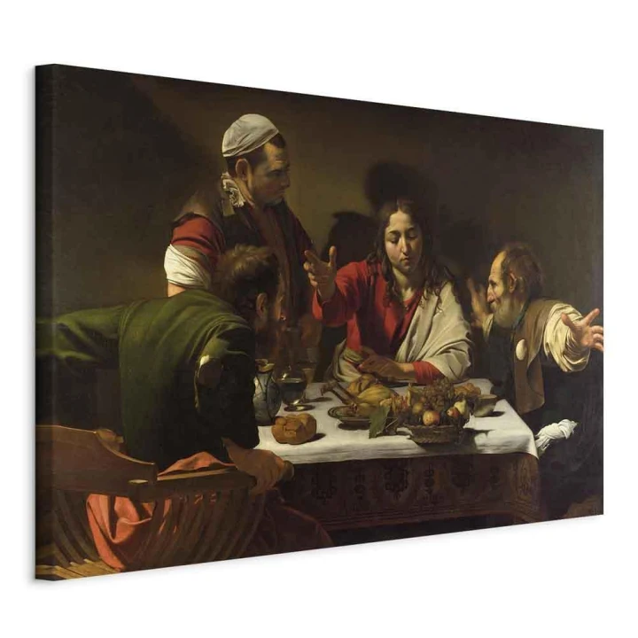 Obraz - Caravaggio – Wieczerza w Emaus