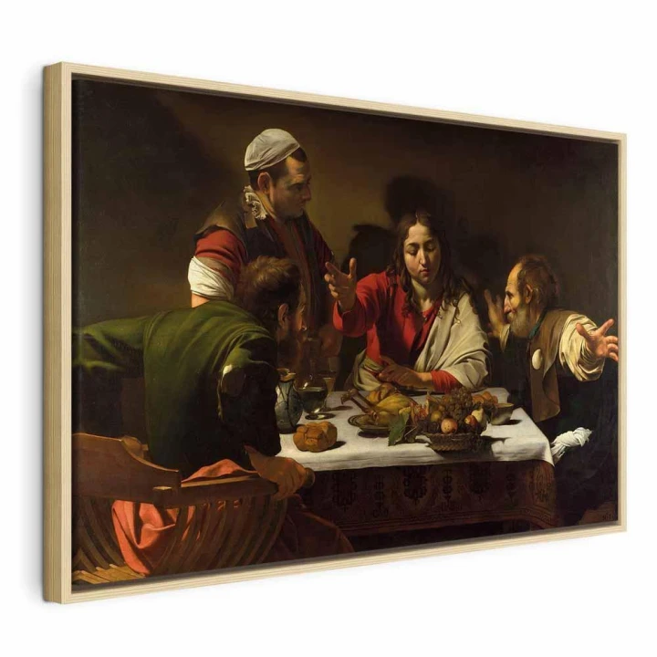 Obraz - Caravaggio – Wieczerza w Emaus