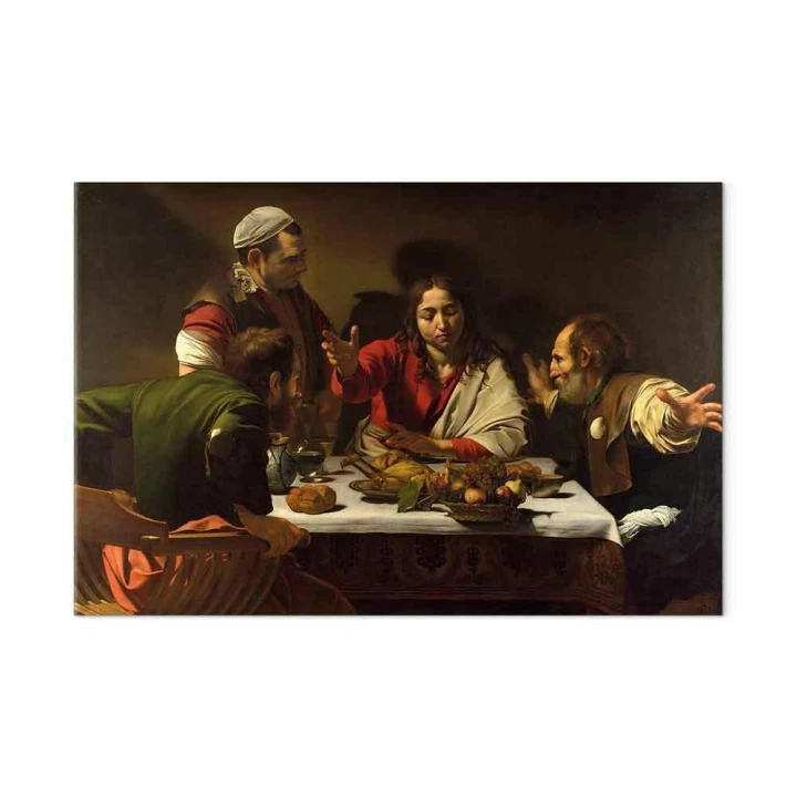 Obraz - Caravaggio – Wieczerza w Emaus
