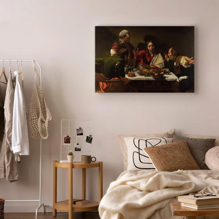 Obraz - Caravaggio – Wieczerza w Emaus