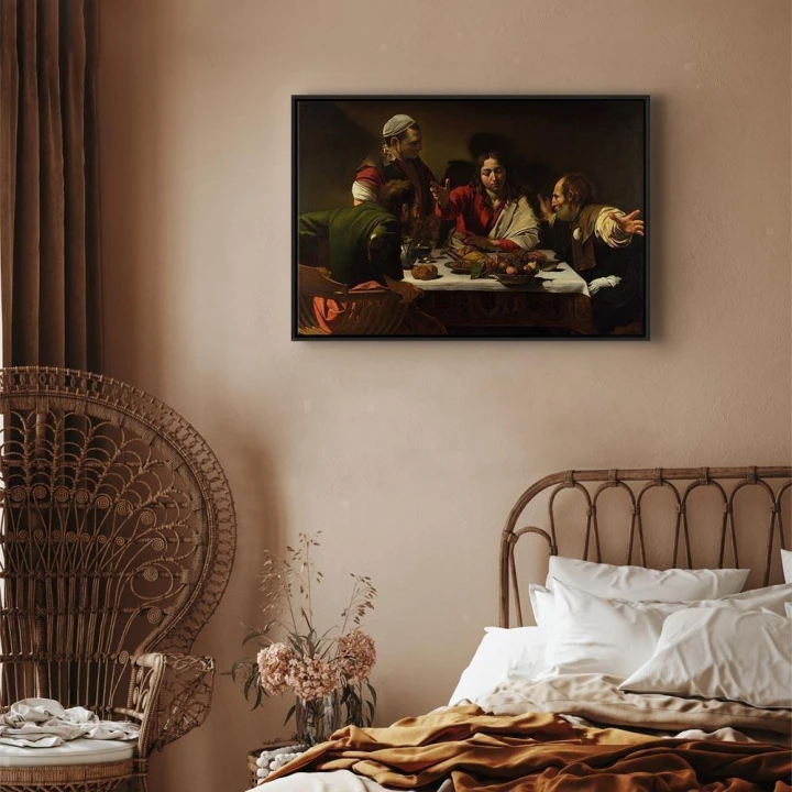 Obraz - Caravaggio – Wieczerza w Emaus