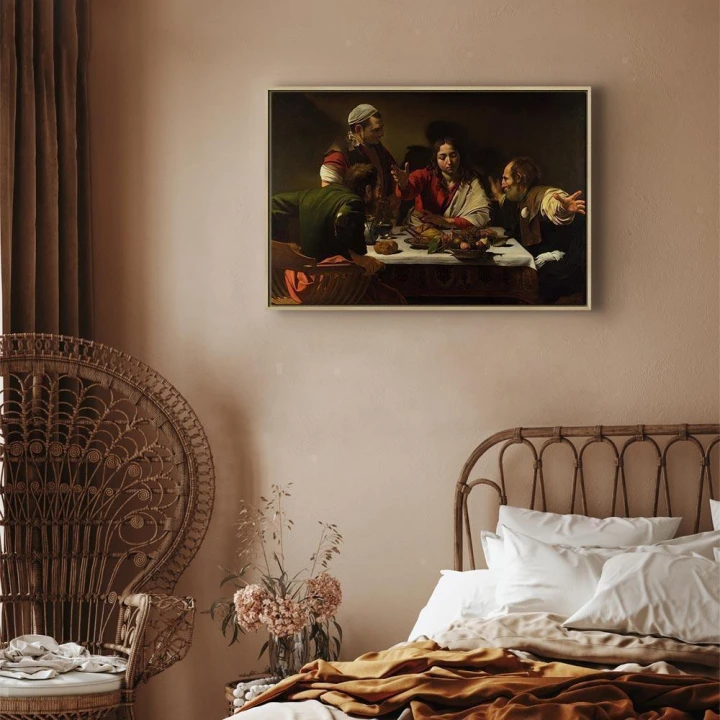 Obraz - Caravaggio – Wieczerza w Emaus