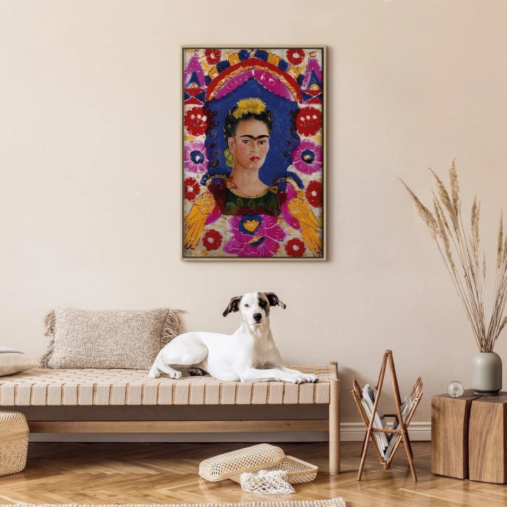 Obraz - Frida Kahlo – Rama (Autoportret)
