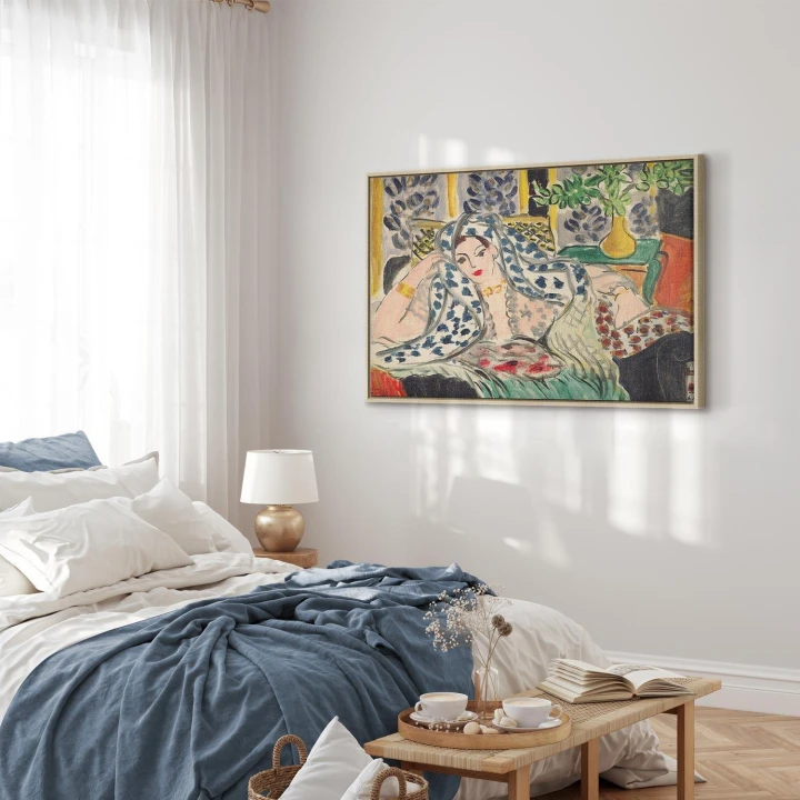 Obraz - Henri Matisse – Odaliska w Fautenuil