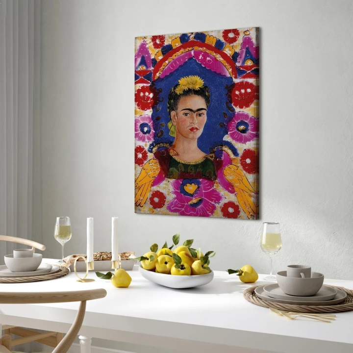 Obraz - Frida Kahlo – Rama (Autoportret)