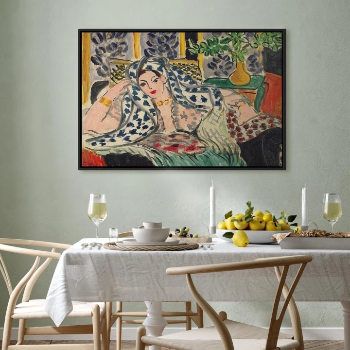 Obraz - Henri Matisse – Odaliska w Fautenuil