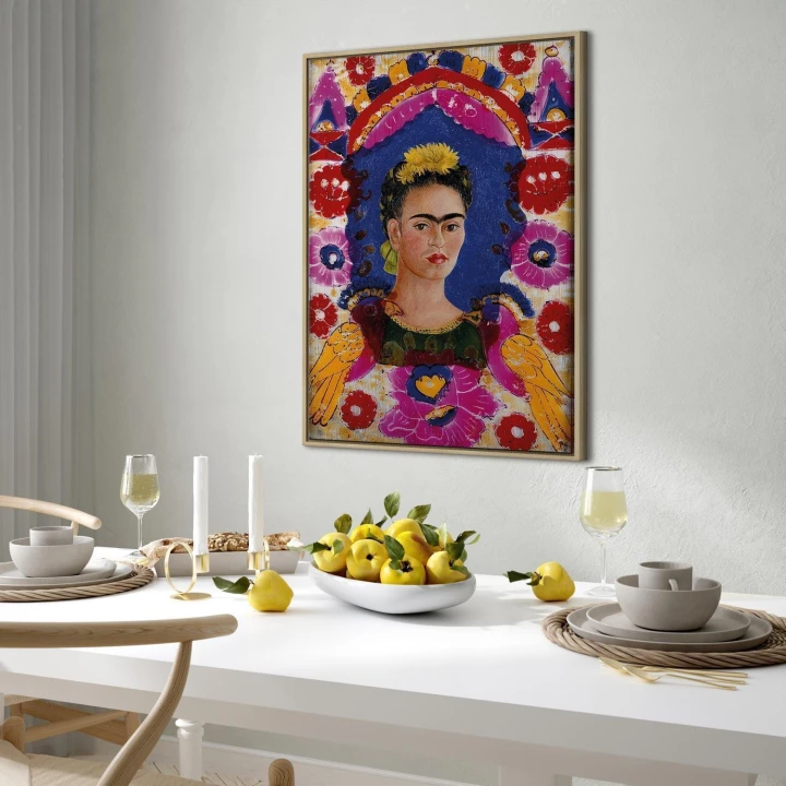 Obraz - Frida Kahlo – Rama (Autoportret)