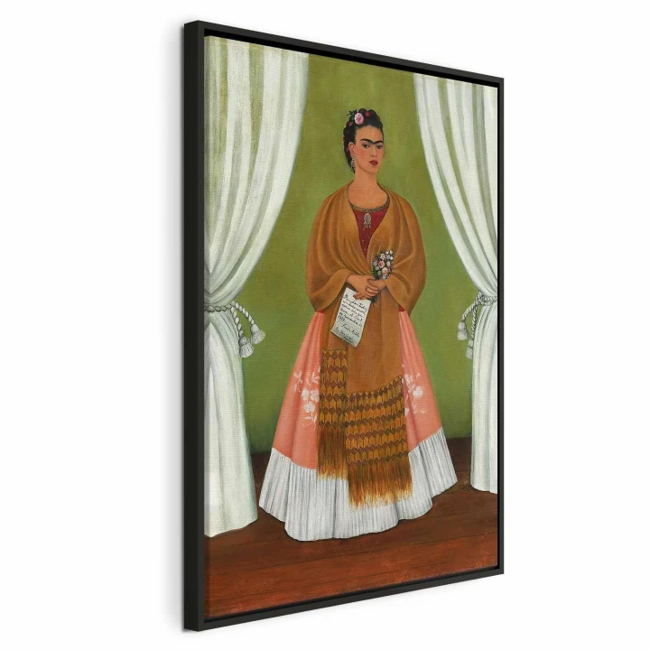 Obraz - Frida Kahlo – Autoportret dedykowany Leonowi Trotskiemu