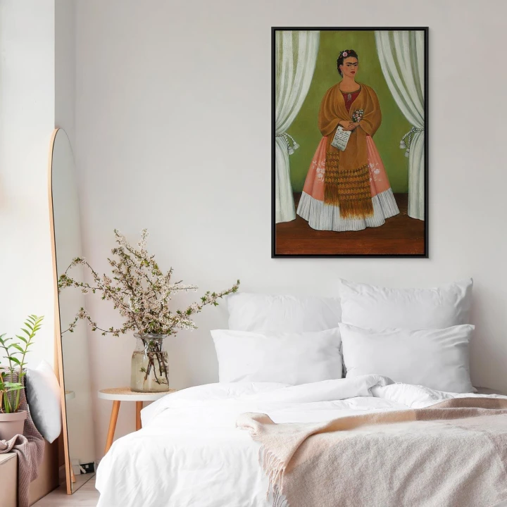 Obraz - Frida Kahlo – Autoportret dedykowany Leonowi Trotskiemu