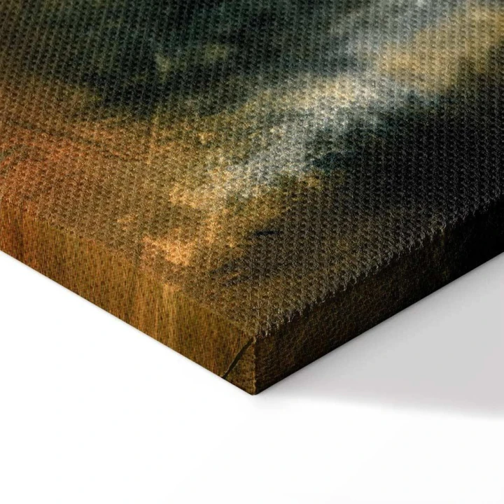 Obraz - Dostojne świerki (1-częściowy) szeroki