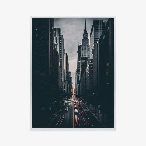 Plakat Nowy Jork Ulica I Architektura