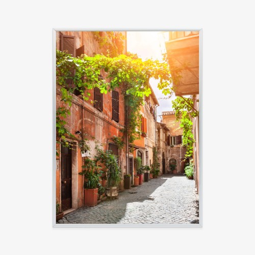 Plakat Klimatyczna Uliczka W Trastevere