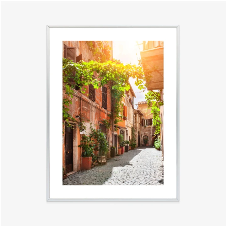 Plakat Klimatyczna Uliczka W Trastevere