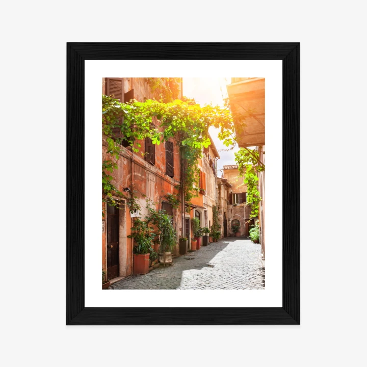 Plakat Klimatyczna Uliczka W Trastevere