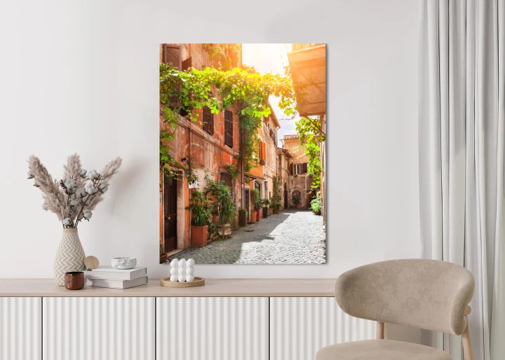 Plakat Klimatyczna Uliczka W Trastevere