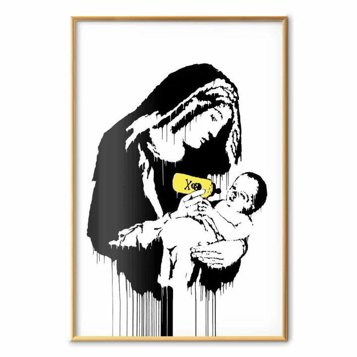 Plakat - Karmiąca matka