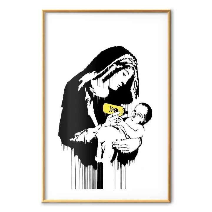 Plakat - Karmiąca matka