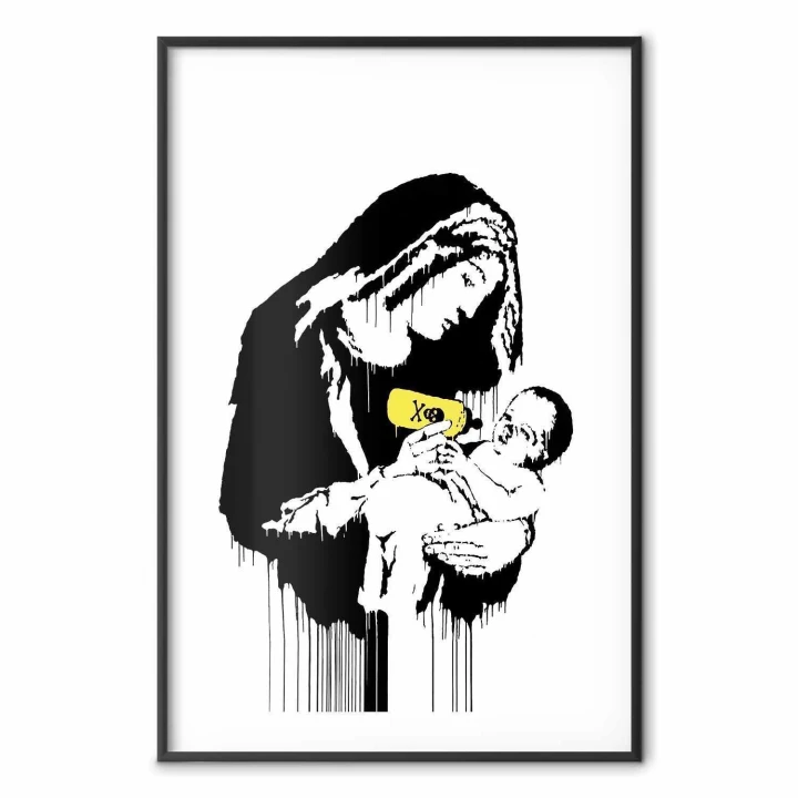 Plakat - Karmiąca matka