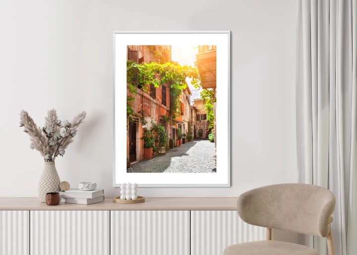 Plakat Klimatyczna Uliczka W Trastevere