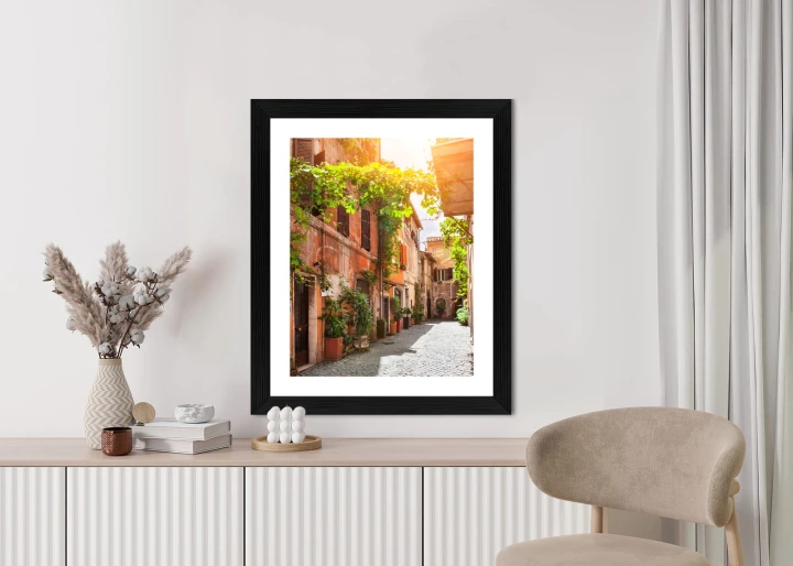 Plakat Klimatyczna Uliczka W Trastevere