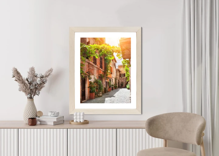 Plakat Klimatyczna Uliczka W Trastevere