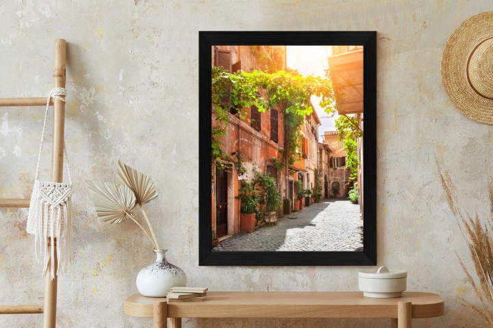 Plakat Klimatyczna Uliczka W Trastevere