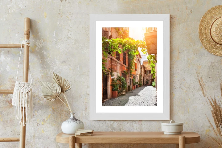 Plakat Klimatyczna Uliczka W Trastevere