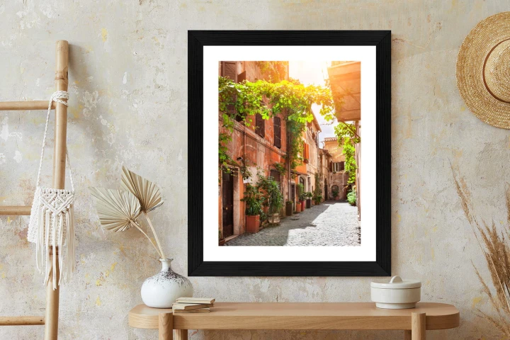 Plakat Klimatyczna Uliczka W Trastevere