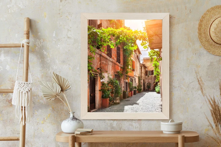 Plakat Klimatyczna Uliczka W Trastevere