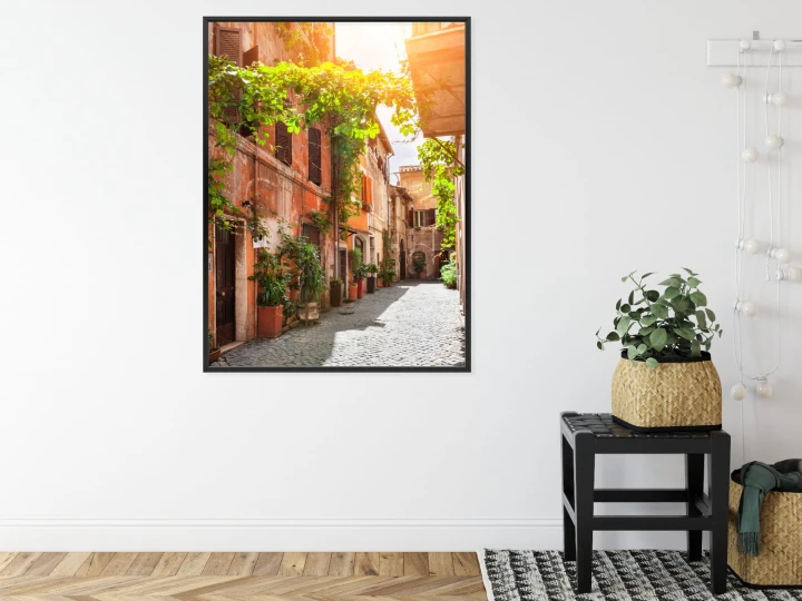 Plakat Klimatyczna Uliczka W Trastevere