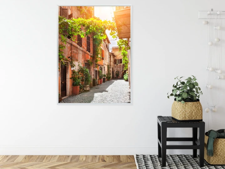 Plakat Klimatyczna Uliczka W Trastevere