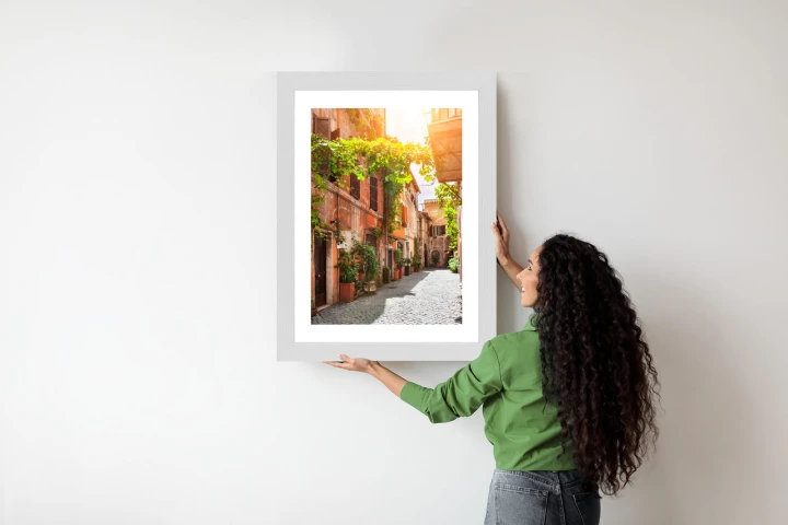 Plakat Klimatyczna Uliczka W Trastevere