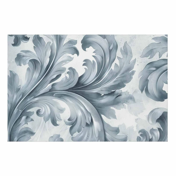 Plakat - Kamienny ornament w stylu barokowym