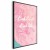 Plakat - Pink Earth, Pink Life