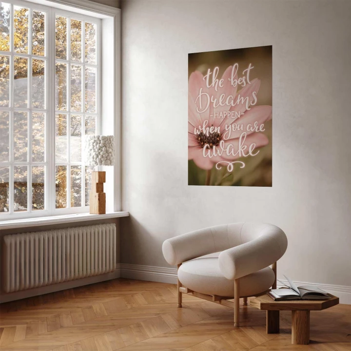 Plakat - The best dreams happen when you are awake