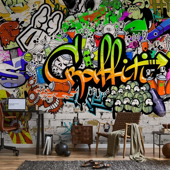 Fototapeta - Graffiti na ścianie