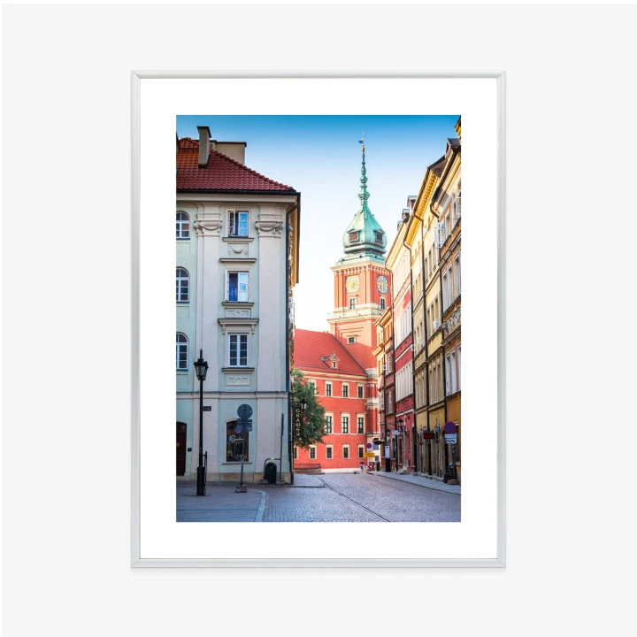 Plakat Warszawa Stare Miasto Architektura