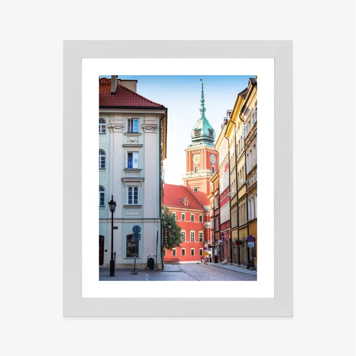 Plakat Warszawa Stare Miasto Architektura