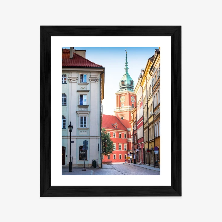 Plakat Warszawa Stare Miasto Architektura